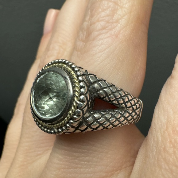 Andrea Candela Topaz Cable Ring - Picture 6 of 7